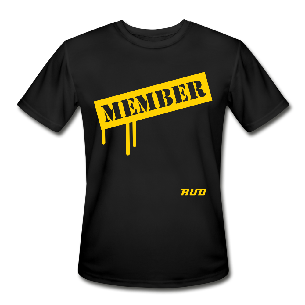 AUD Men’s Moisture Wicking Performance T-Shirt - black